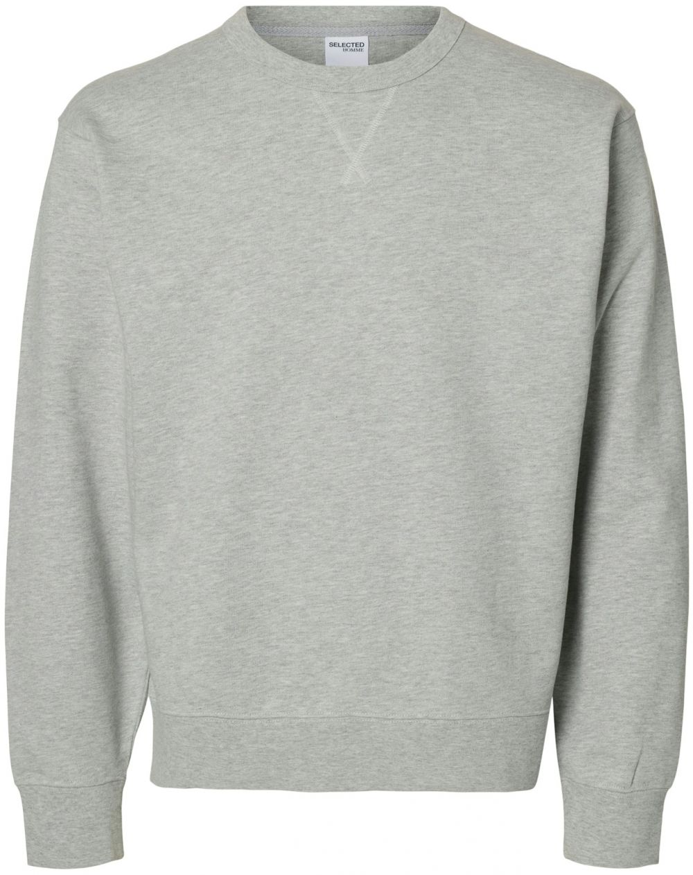 SELECTED Mikina 'SLHLUKE'  sivá