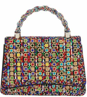 faina Listová kabelka 'Elegant'  žltá / zelená / červená / čierna