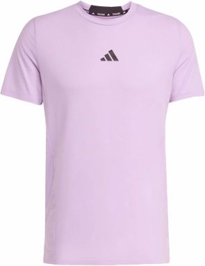 ADIDAS PERFORMANCE Funkčné tričko 'Designed For Training'  fialová / čierna