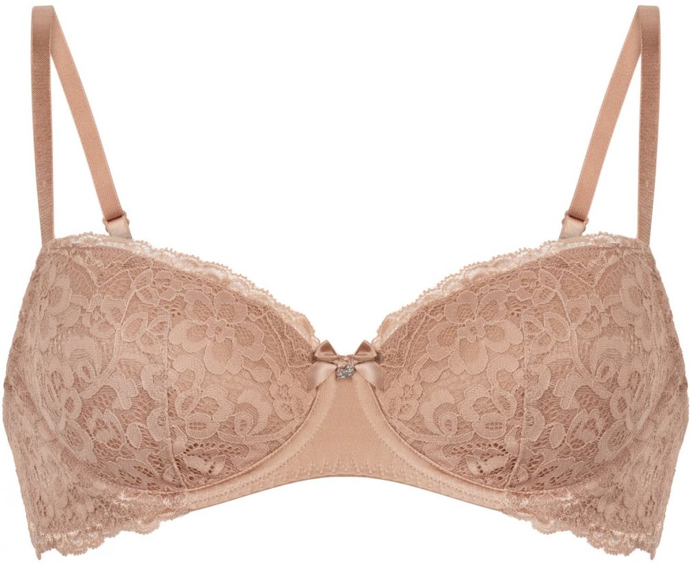 Hunkemöller Podprsenka 'Marine'  kapučíno