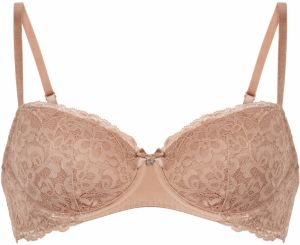 Hunkemöller Podprsenka 'Marine'  kapučíno