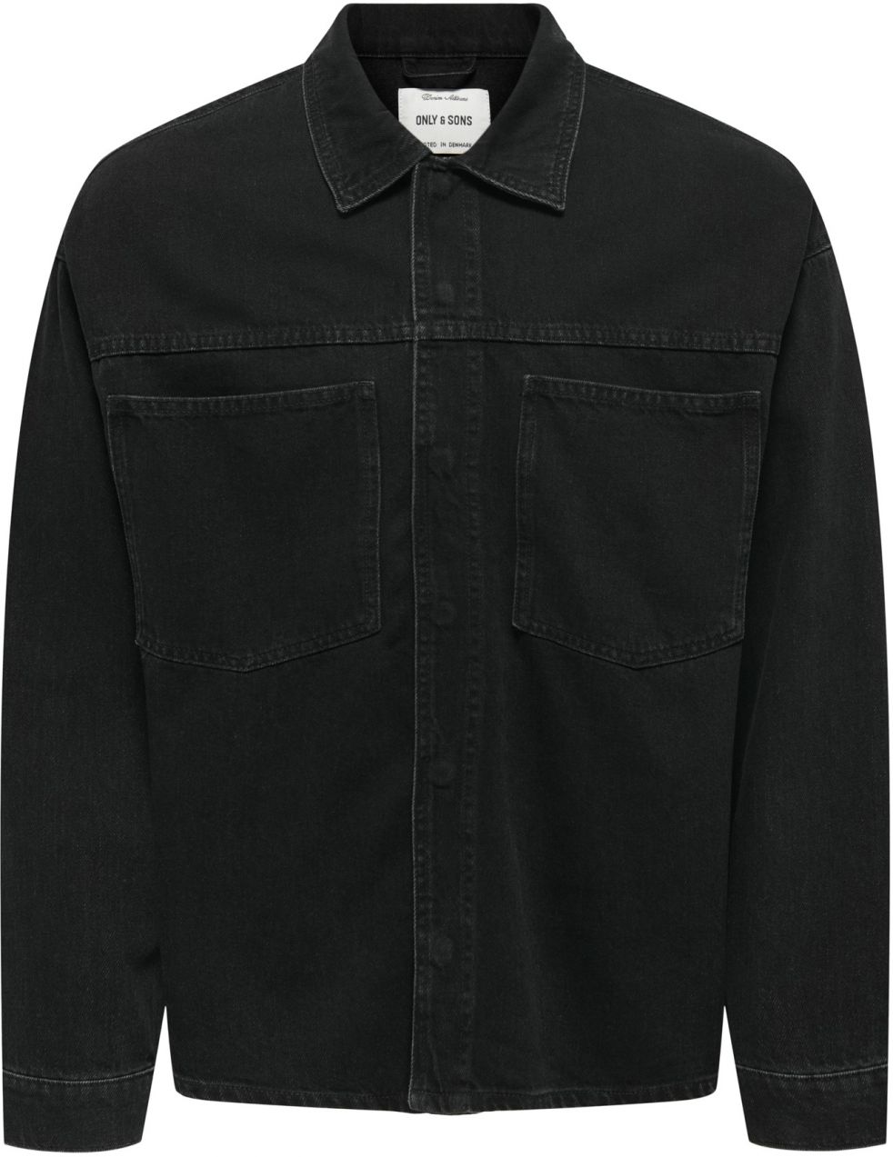 Only & Sons Prechodná bunda 'ONSEmil'  čierny denim