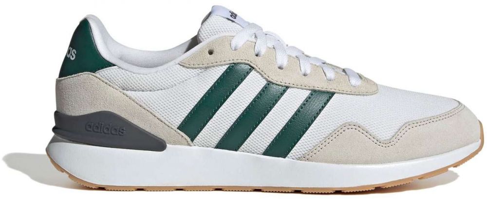 ADIDAS SPORTSWEAR Nízke tenisky 'RUN 60s 4.0'  svetlosivá / zelená / biela