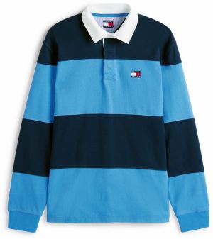 Tommy Jeans Tričko  námornícka modrá / azúrová