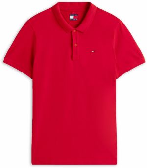 Tommy Jeans Tričko  jasne červená