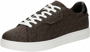 Michael Kors Nízke tenisky 'KEATING'  hnedá / tmavohnedá / čierna