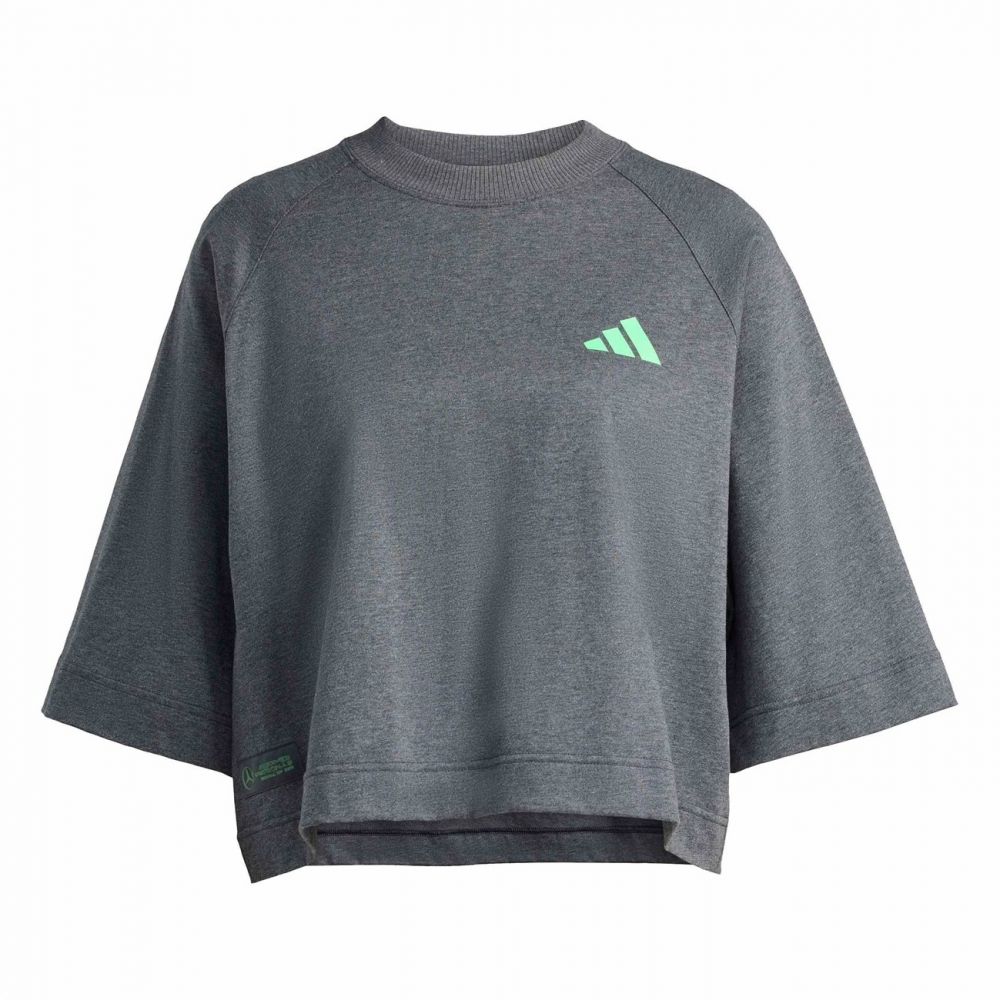 ADIDAS PERFORMANCE Funkčné tričko 'Mercedes - AMG Petronas Formula One Team'  sivá / neónovo zelená