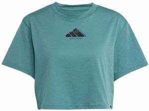 ADIDAS PERFORMANCE Funkčné tričko 'VNTG'  petrolejová / čierna