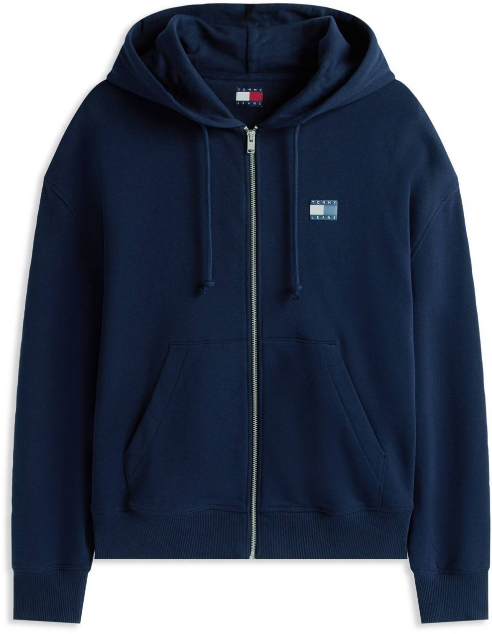 Tommy Jeans Tepláková bunda 'CLASSICS'  námornícka modrá / svetlomodrá