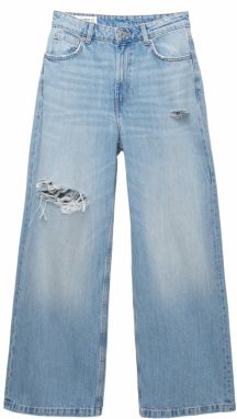 Pull&Bear Džínsy 'TIRO MEDIO'  modrá denim