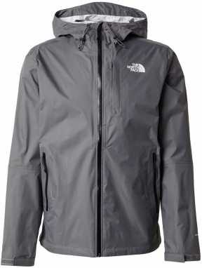 THE NORTH FACE Outdoorová bunda 'ALTA VISTA'  sivá / biela