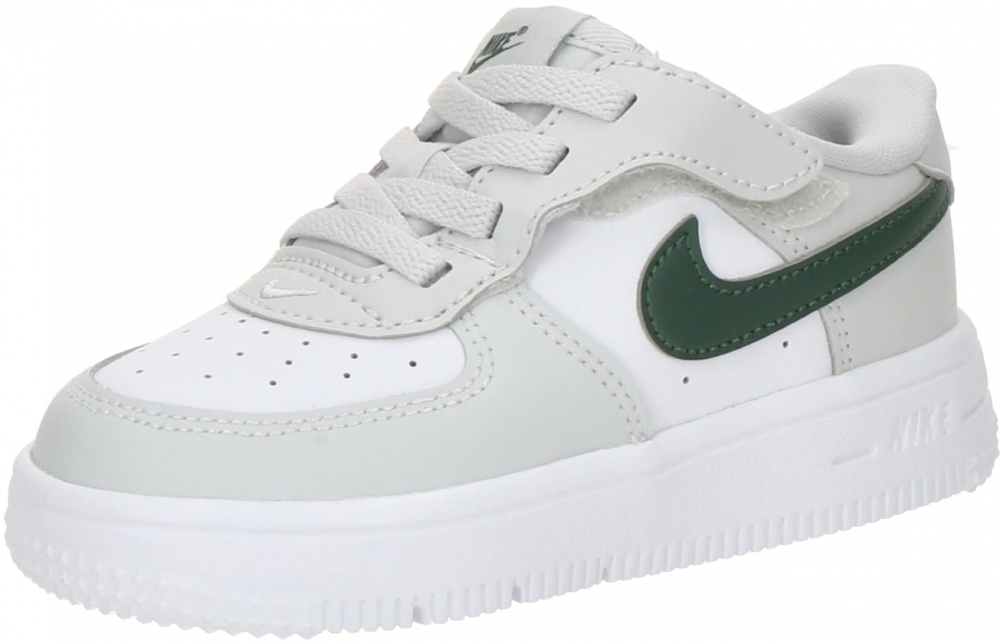 Nike Sportswear Tenisky 'FORCE 1'  svetlosivá / čierna / biela