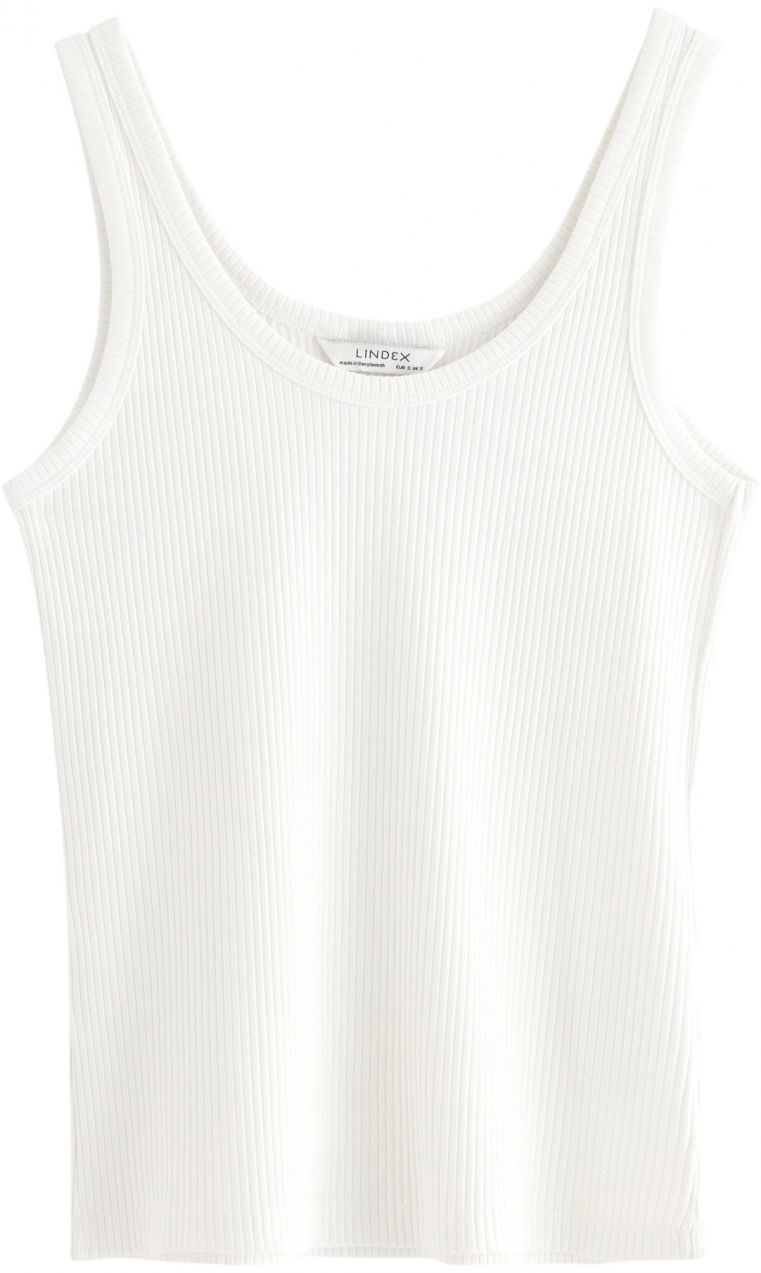 Lindex Top 'Tyra'  šedobiela