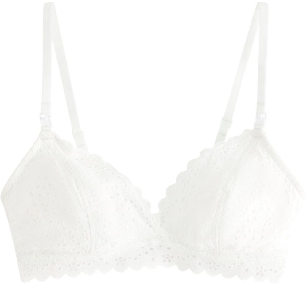 Lindex Maternity Podprsenka  biela