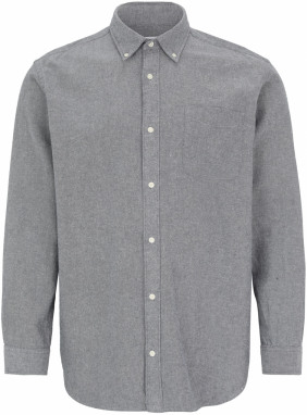 Jack & Jones Plus Košeľa 'JPRBLUBROOK'  tmavomodrá / biela