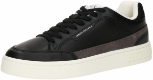 ARMANI EXCHANGE Nízke tenisky  tmavosivá / čierna