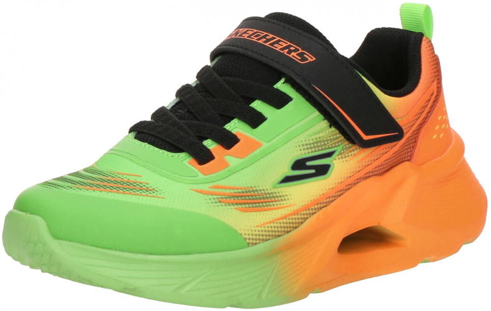 SKECHERS Tenisky 'TIDAL-TECH'  limetová / oranžová / čierna
