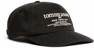 Tommy Jeans Čiapka  čierna / biela