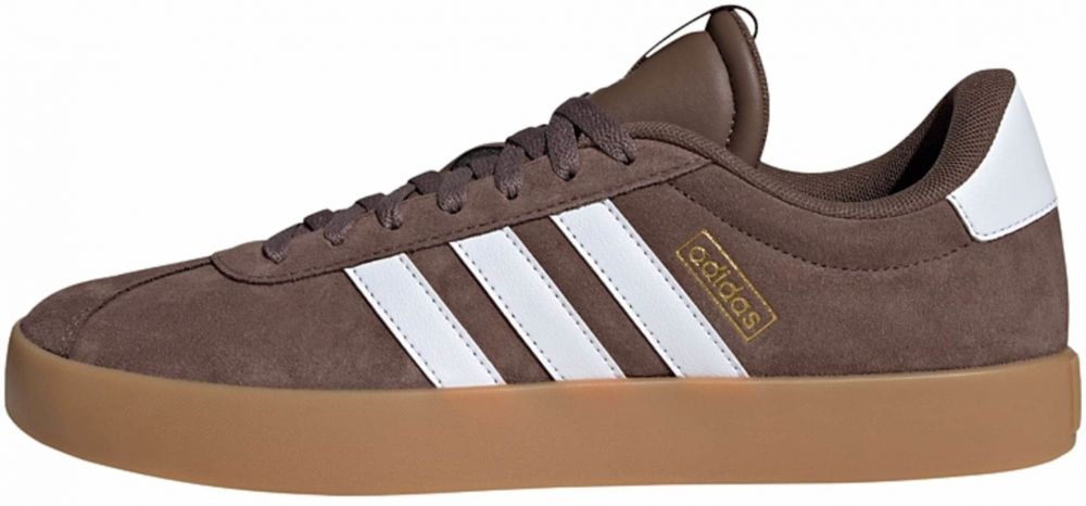 ADIDAS SPORTSWEAR Nízke tenisky 'VL Court 3.0'  hnedá / biela