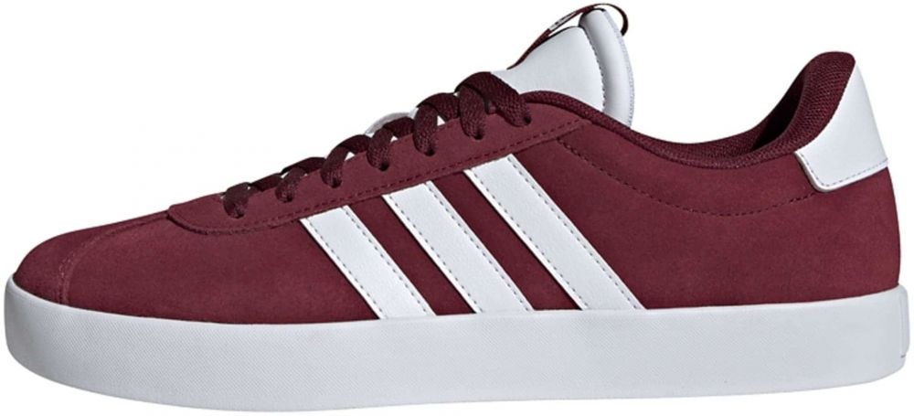 ADIDAS SPORTSWEAR Nízke tenisky 'Court 3.0'  burgundská / biela
