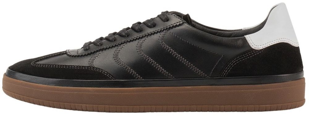 VAGABOND SHOEMAKERS Nízke tenisky 'Leo'  čierna / biela