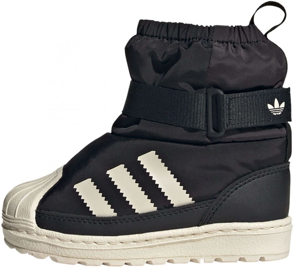 ADIDAS ORIGINALS Snehule 'Superstar 360'  čierna / biela