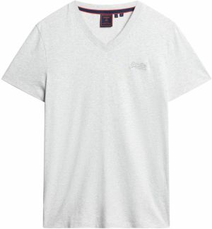 Superdry Tričko  sivá melírovaná