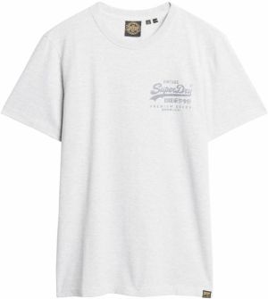 Superdry Tričko 'Heritage'  sivá / svetlosivá