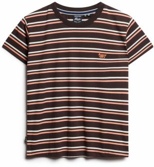 Superdry Tričko 'ESSENTIAL'  oranžová / ružová / čierna / biela