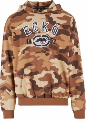 Ecko Unlimited Mikina 'Ecko'  béžová / hnedá / čierna / biela