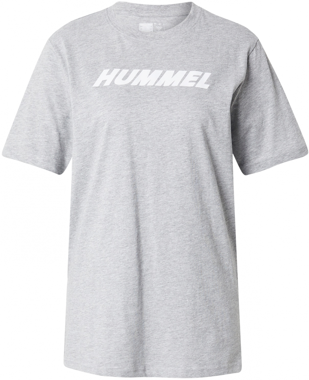 Hummel Funkčné tričko 'ELEMENTAL'  kamenná / biela