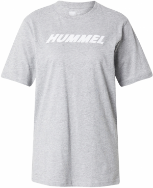 Hummel Funkčné tričko 'ELEMENTAL'  kamenná / biela