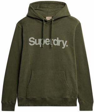 Superdry Mikina  sivá / olivová