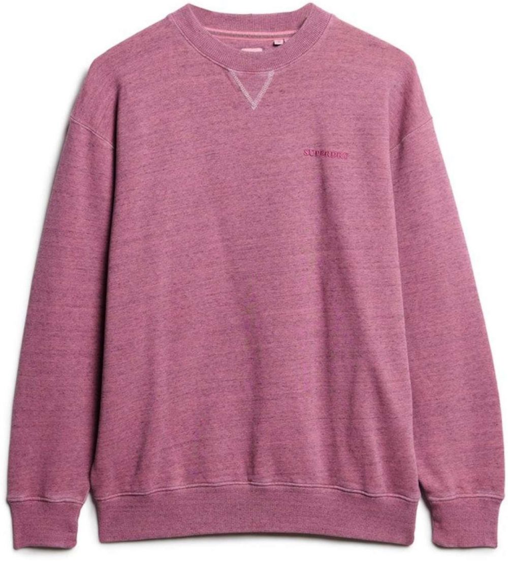 Superdry Mikina 'Essential'  ružová / s ružovými fľakmi