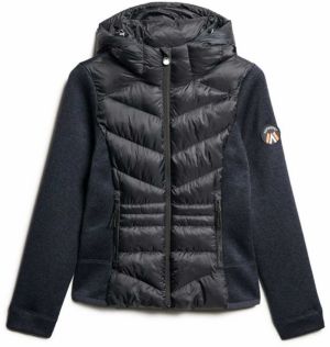 Superdry Prechodná bunda  námornícka modrá