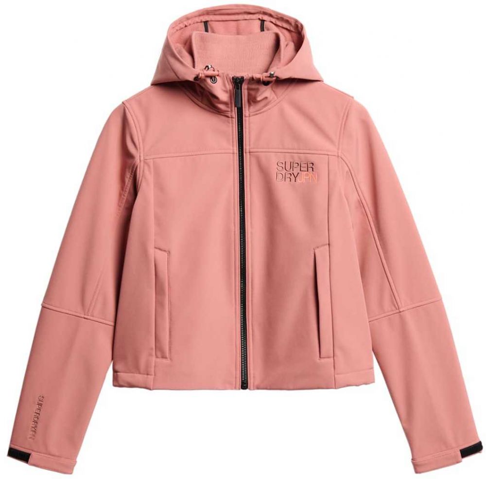Superdry Funkčná bunda  ružová