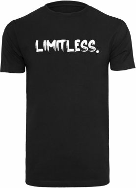Mister Tee Tričko 'Limitless'  čierna / biela