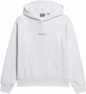 Superdry Mikina 'City'  sivá / biela
