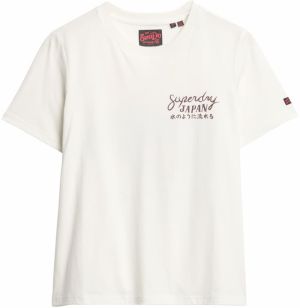Superdry Tričko 'TOKYO'  námornícka modrá / zelená / červená / biela ako vlna