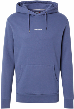 Superdry Mikina  zafírová / biela