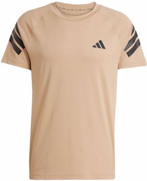 ADIDAS PERFORMANCE Funkčné tričko  béžová / čierna