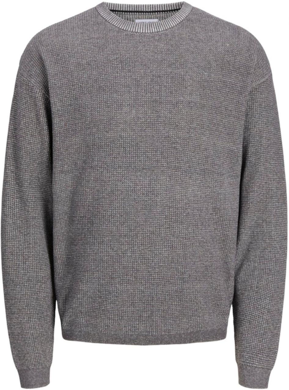 JACK & JONES Sveter 'JJWALTER'  grafitová
