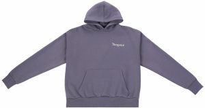 Dropsize Mikina 'Enemies'  čadičová / biela