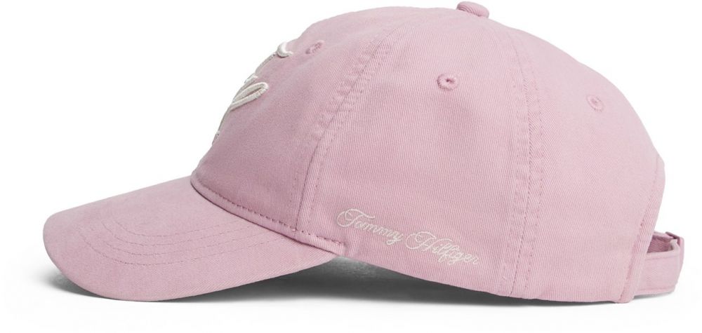 TOMMY HILFIGER Čiapka  ružová / biela