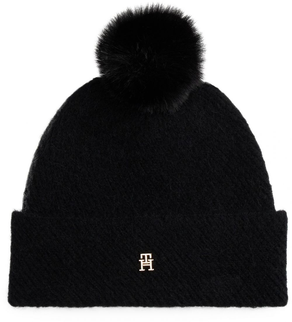 TOMMY HILFIGER Čiapky  zlatá / čierna