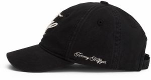 TOMMY HILFIGER Čiapka  čierna / šedobiela