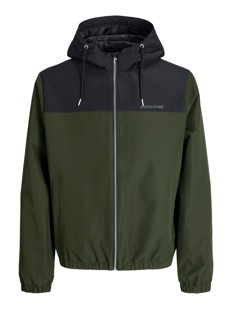 JACK & JONES Prechodná bunda 'JJELEGACY'  námornícka modrá / olivová