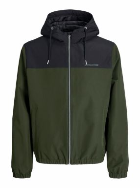 JACK & JONES Prechodná bunda 'JJELEGACY'  námornícka modrá / olivová