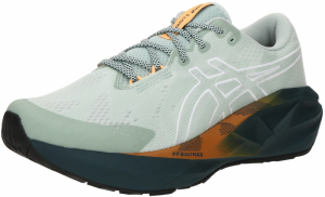 ASICS Bežecká obuv 'NOVABLAST 5'  svetlozelená / svetlooranžová / biela