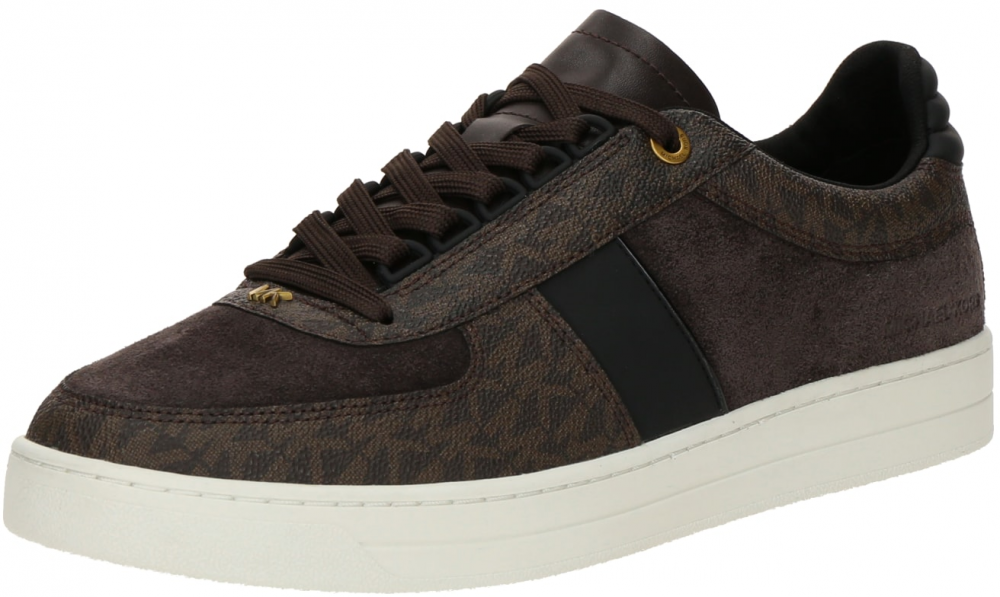 Michael Kors Nízke tenisky 'Brady'  hnedá / čokoládová / čierna